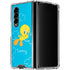 Looney Tunes Tweety Bird Flying Galaxy Z Fold4 5G Clear Case